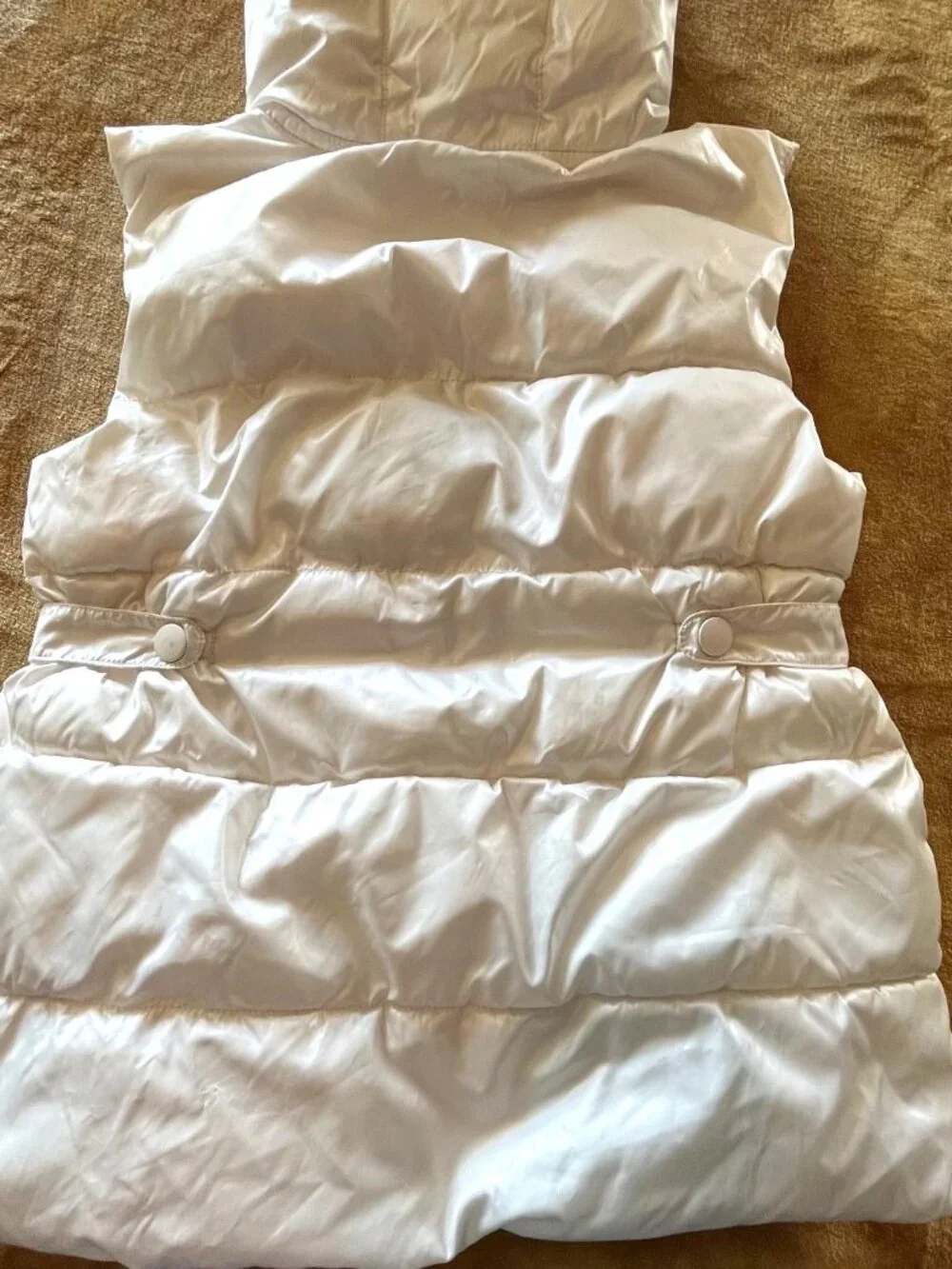 Gymboree white puffer